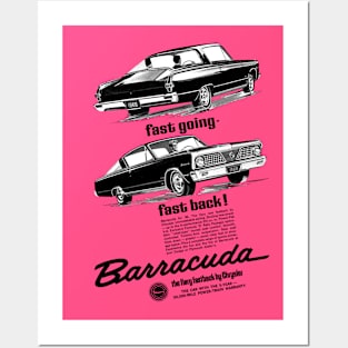 1966 PLYMOUTH BARRACUDA (Canadian) - advert Posters and Art